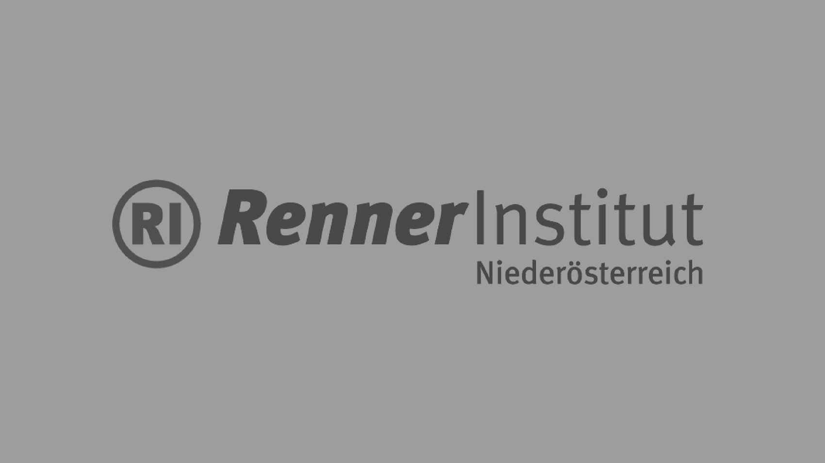 Rennerinstitut Logo grau 